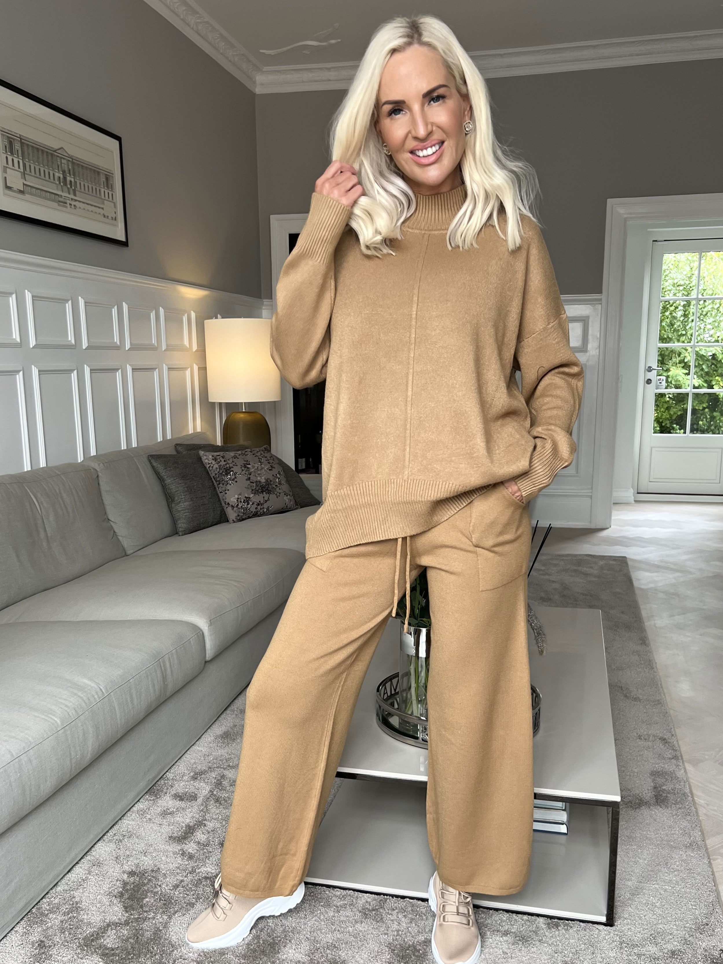 Feodora - Mjukt stickat set